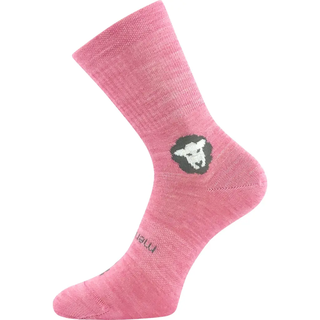 VoXX® BAREFOOTIK MERINO Kids’ Socks – Pink (20-24)