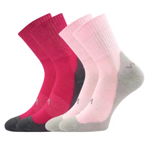 VoXX® BAREFOOTIK FROTÉ Kids’ Socks – 2-Pack (20-24)